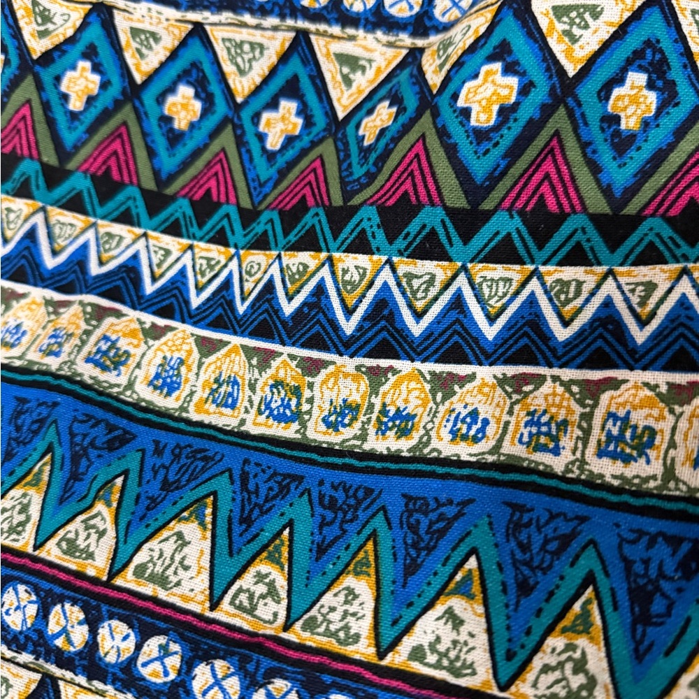 Bohemian Patterned Shoulder Bag - Picture 4 of 5